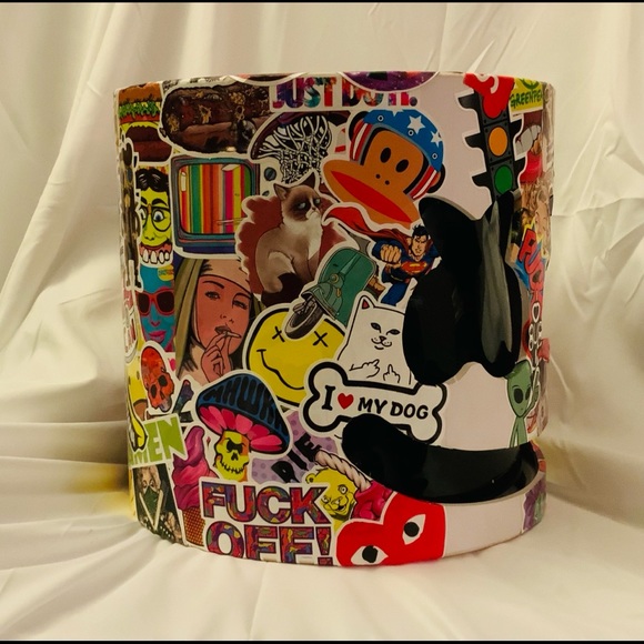 MARSHMELLO -CUSTOM MADE GRAFFITI MARSHMELLO HELMET - Picture 6 of 10
